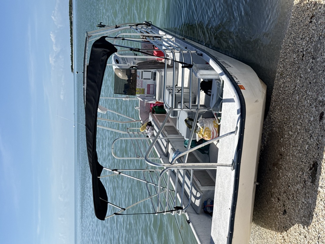 The Sand Dollar fleet at the dock in Goodland, Florida